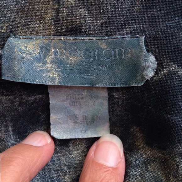 6 Tie Dye Hand Painted Vest Long Zipper Pockets - Picture 4 of 4